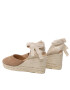 Manebi Еспадрили Low Wedge Espadrilles W 1.9 WL Кафяв - Pepit.bg