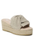 Manebi Еспадрили Platforms With Knot O 7.1 WK Бежов - Pepit.bg