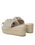 Manebi Еспадрили Platforms With Knot O 7.1 WK Бежов - Pepit.bg