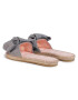 Manebi Еспадрили Sandals With Bow A C.1 J0 Сив - Pepit.bg