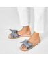 Manebi Еспадрили Sandals With Bow A C.1 J0 Сив - Pepit.bg