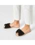 Manebi Еспадрили Sandals With Bow K 1.0 J0 Черен - Pepit.bg