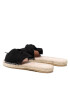 Manebi Еспадрили Sandals With Knot K 1.0 Черен - Pepit.bg