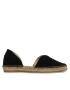 Manebi Еспадрили Suede Open-Side Flats K 1.0 O0 Черен - Pepit.bg