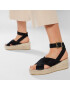 Manebi Еспадрили Wedges W Belt K 1.0 Wb Черен - Pepit.bg