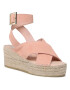 Manebi Еспадрили Wedges W Belt W 1.4 Wb Розов - Pepit.bg