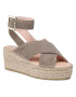 Manebi Еспадрили Wedges W Belt W 1.9 Wb Сив - Pepit.bg