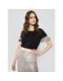 Manila Grace Тишърт T195CU Черен Regular Fit - Pepit.bg