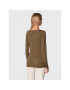Marc O'Polo Блуза 208 2261 52199 Кафяв Regular Fit - Pepit.bg