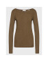 Marc O'Polo Блуза 208 2261 52199 Кафяв Regular Fit - Pepit.bg