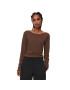 Marc O'Polo Блуза 307 2261 52199 Кафяв Regular Fit - Pepit.bg