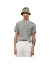 Marc O'Polo Тениска с яка и копчета B21226653000 Сив Regular Fit - Pepit.bg