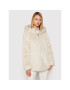 Marella Пухено яке Cozza 34560417 Бял Regular Fit - Pepit.bg