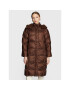 Marella Пухено яке Adele 34960129 Кафяв Regular Fit - Pepit.bg