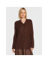 Marella Пуловер Colla 33660829 Кафяв Relaxed Fit - Pepit.bg