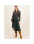 MAX&Co. Плисирана пола Paride 81015020 Зелен Regular Fit - Pepit.bg