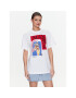 MAX&Co. Тишърт Teelabe C9710623 Бял Relaxed Fit - Pepit.bg