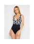 Max Mara Beachwear Бански костюм Nalut 38310318 Черен - Pepit.bg