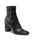 Max Mara Боти Damierbootie 23479625336 Черен - Pepit.bg