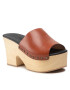 Max Mara Чехли Chiffon 55210924600 Кафяв - Pepit.bg