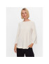 Max Mara Leisure Блуза Pampas 23394603 Екрю Relaxed Fit - Pepit.bg