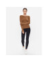Max Mara Leisure Блуза Rapallo 33661626 Кафяв Slim Fit - Pepit.bg