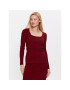 Max Mara Leisure Блуза Timore 2333660334 Бордо Regular Fit - Pepit.bg