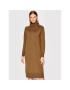 Max Mara Leisure Плетена рокля Linfa 33260126 Кафяв Regular Fit - Pepit.bg