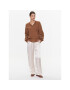 Max Mara Leisure Пуловер Mammola 39260526 Кафяв Regular Fit - Pepit.bg