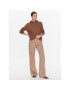 Max Mara Leisure Пуловер Moxa 33660626 Кафяв Regular Fit - Pepit.bg
