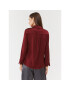 Max Mara Leisure Риза Ofridi 2331160136 Бордо Regular Fit - Pepit.bg