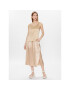 Max Mara Leisure топ Pan 23316101 Златист Regular Fit - Pepit.bg