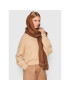 Max Mara Шал PIoppo 45460527600 Кафяв - Pepit.bg