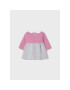 Mayoral Плетена рокля 2806 Сив Regular Fit - Pepit.bg