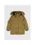 Mayoral Пухено яке 4416 Кафяв Regular Fit - Pepit.bg