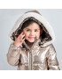 Mayoral Пухено яке 4419 Златист Regular Fit - Pepit.bg