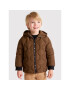 Mayoral Пухено яке 4468 Кафяв Regular Fit - Pepit.bg