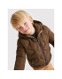 Mayoral Пухено яке 4468 Кафяв Regular Fit - Pepit.bg