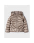 Mayoral Пухено яке 4.416 Кафяв Regular Fit - Pepit.bg