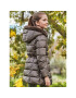 Mayoral Пухено яке 7.414 Кафяв Regular Fit - Pepit.bg