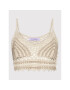 MC2 Saint Barth топ Chaya CHY0001 02907B Бежов Regular Fit - Pepit.bg