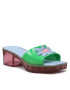 Melissa Чехли Shape + Lazy Oaf Ad 33566 Зелен - Pepit.bg