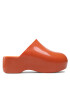 Melissa Чехли Bubble Clog + Simon Miller 33601 Оранжев - Pepit.bg