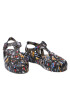 Melissa Сандали Mini Possession Print 33444 Черен - Pepit.bg
