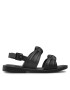 Melissa Сандали Mini Velvet Sandal Inf 33484 Черен - Pepit.bg
