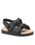 Melissa Сандали Mini Wide Sandal BB 33405 Черен - Pepit.bg