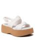 Melissa Сандали Velvet Platform Ad 33420 Бял - Pepit.bg