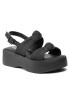 Melissa Сандали Velvet Platform Ad 33420 Черен - Pepit.bg