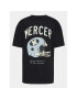 Mercer Amsterdam Тишърт Unisex The Helmet MEAP231020 Черен Regular Fit - Pepit.bg