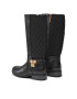 MICHAEL KORS KIDS Ботуши Finley Lock MK100758 Черен - Pepit.bg